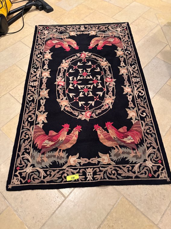 Zone 1-A- Rooster Rug