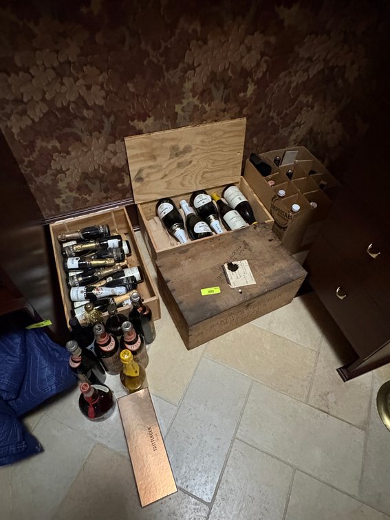 Zone 1-E- Assorted Champagne, Wine, Spirits Unopened