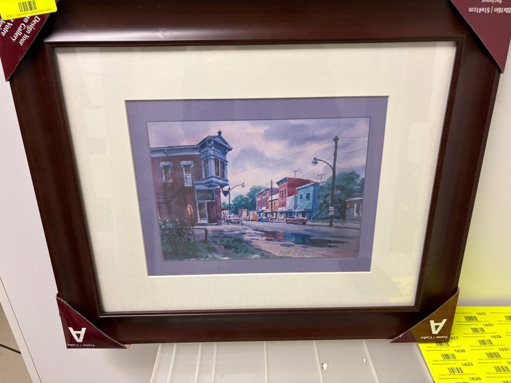 Zone 1-BB- Walter H. Chapman Framed Print