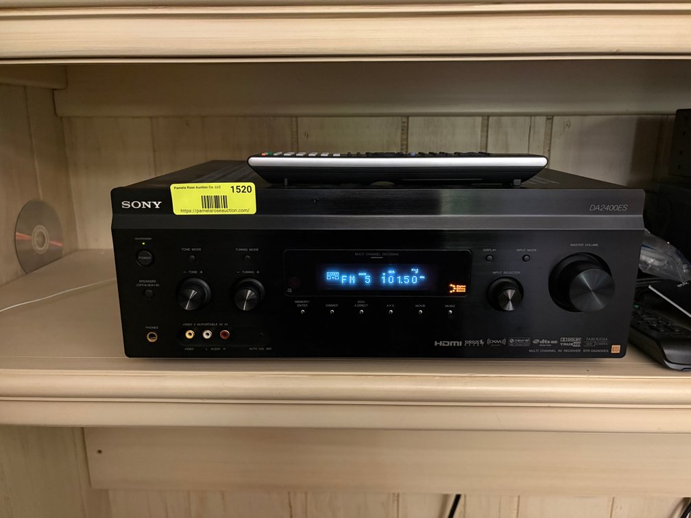Zone 3-CUP- Sony Receiver