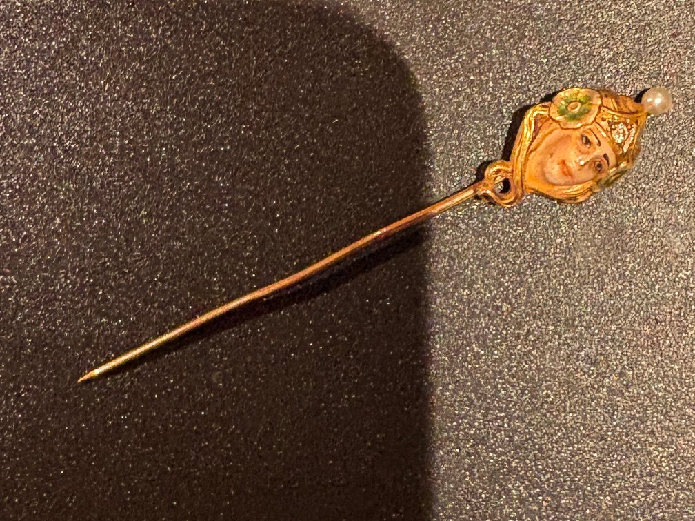 Zone 1-B- 14K Women’s Hat Pin