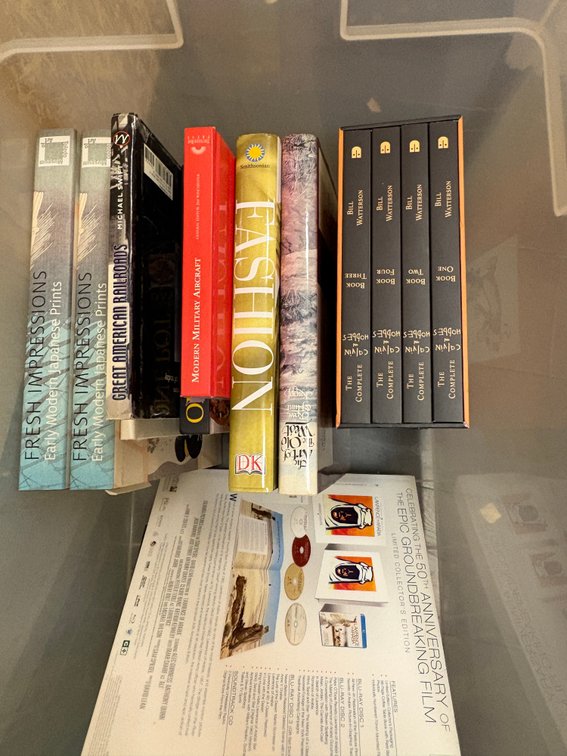 Zone 3-CUP- Assorted Books & Media