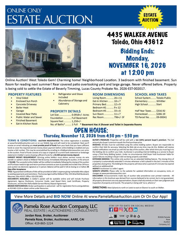 Image for 4435 Walker Avenue, Toledo, Ohio 43612