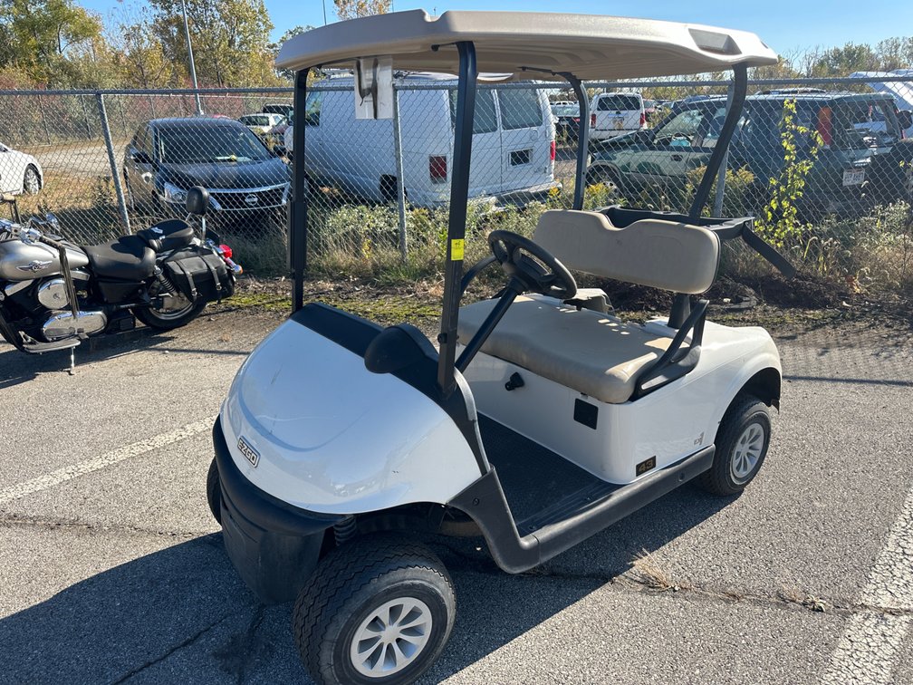 White Gas E-Z-Go Golf Cart