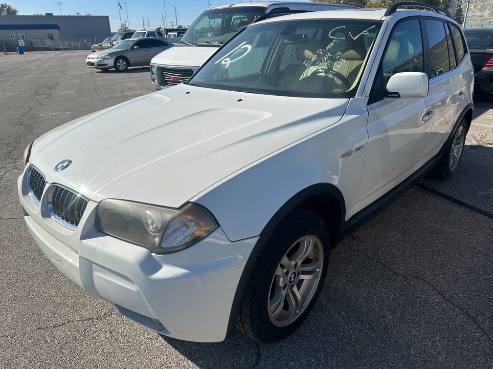 2006 White BMW X3