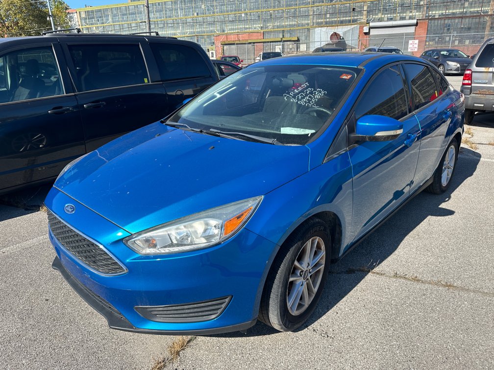 2015 Blue Ford Focus