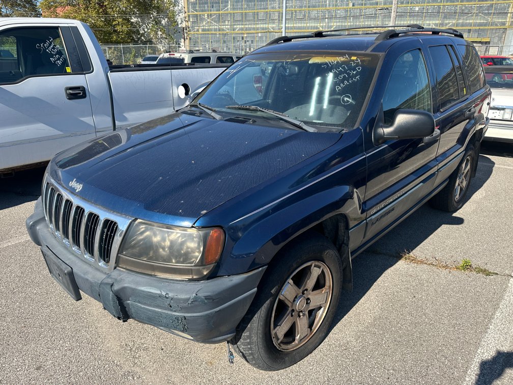 2001 Blue Jeep Grand Cherokee