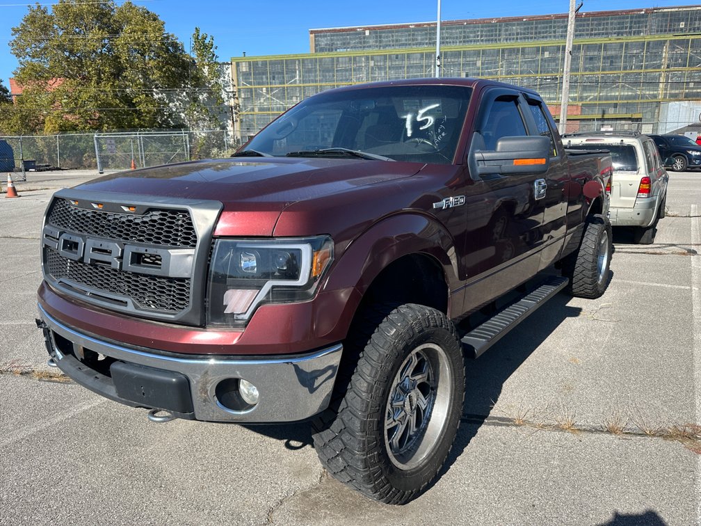 2010 Maroon Ford F-150 Pickup Truck