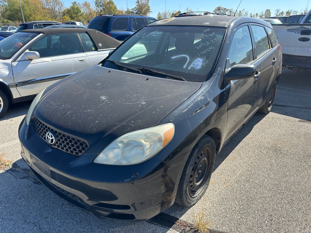 2004 Black Toyota Matrix