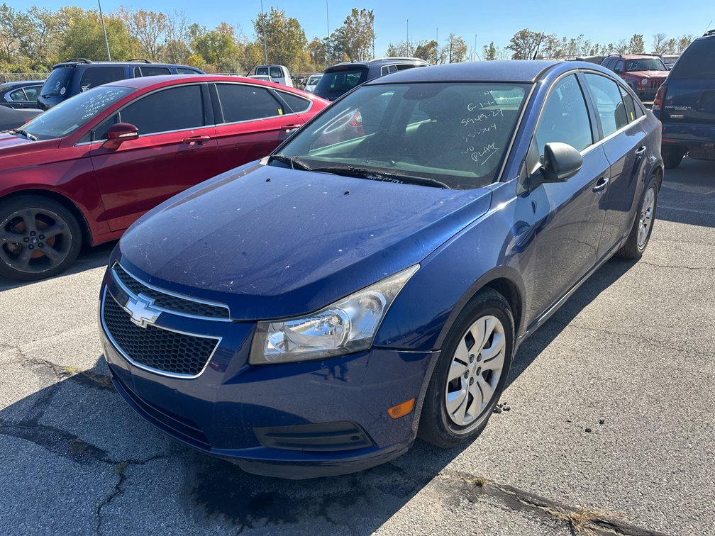 2012 Blue Chevrolet Cruze