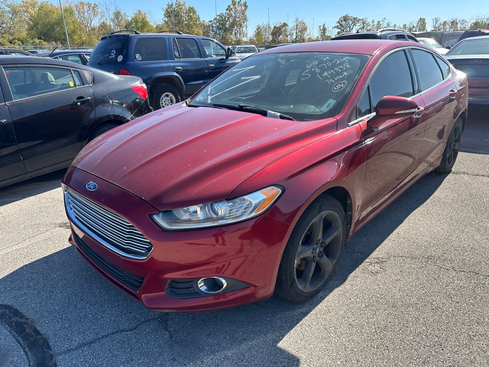 2013 Red Ford Fusion