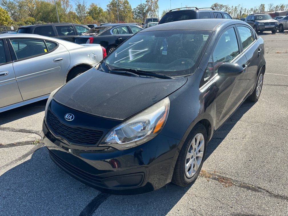 2015 Black Kia Rio