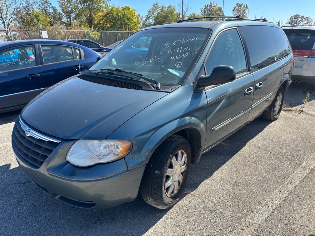 2005 Light Blue Chrysler Town & Country Van