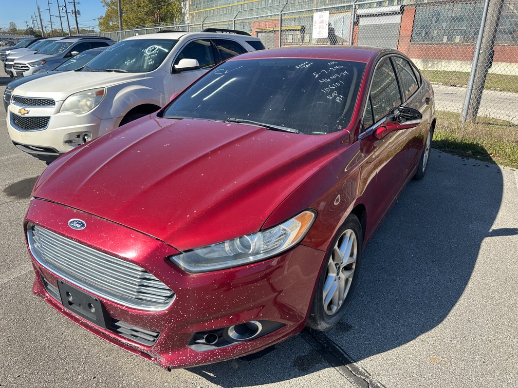 2015 Red Ford Fusion