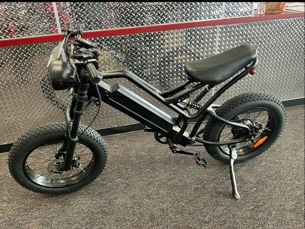 SuperMach All Black SM26 750W Electric Mountain Electric Bike Non-Foldable