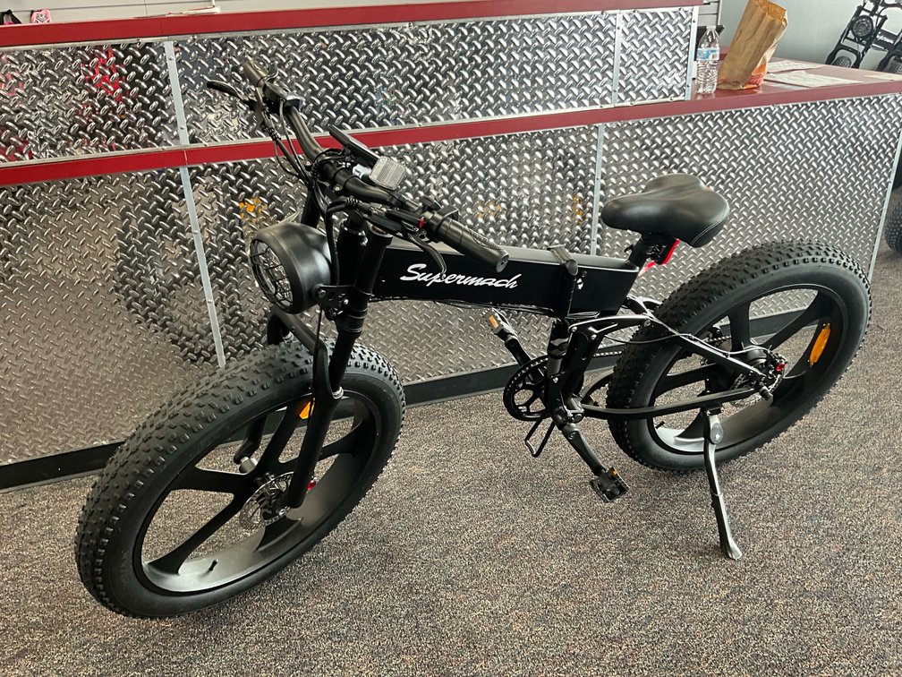 SuperMach Everest SM22 750W Electric Mountain Electric Bike Foldable