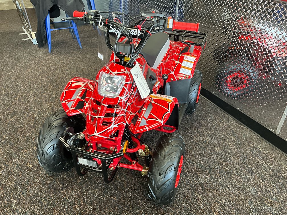 SuperMach 110cc ATV Red