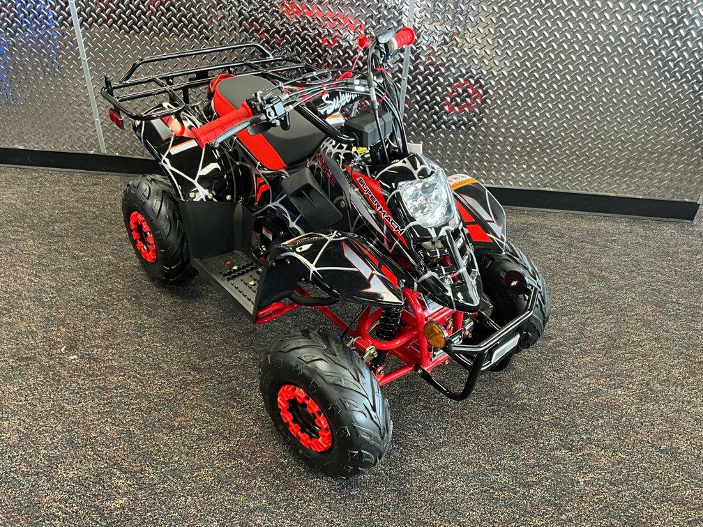 SuperMach 110cc ATV Black