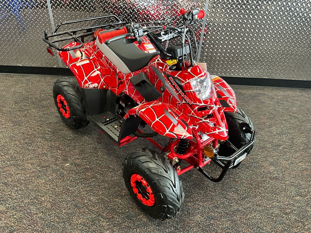SuperMach 110cc ATV Red