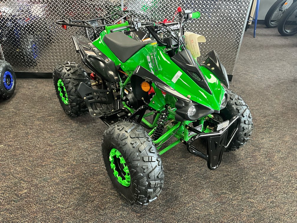 SuperMach 125cc ATV Green