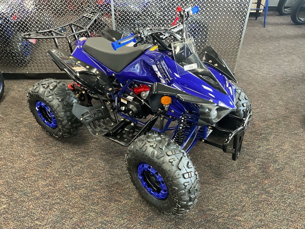 SuperMach 125cc ATV Blue