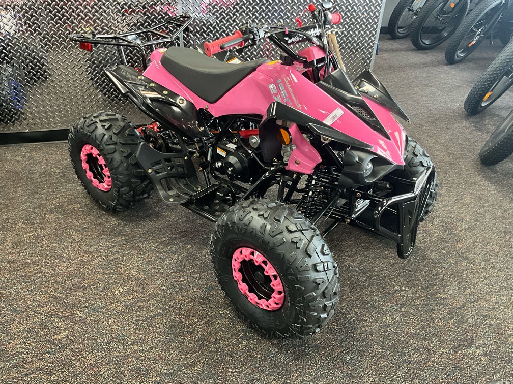 SuperMach 125cc ATV Pink