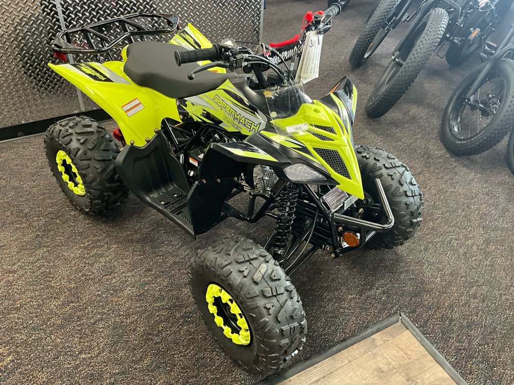 SuperMach 125cc ATV Yellow