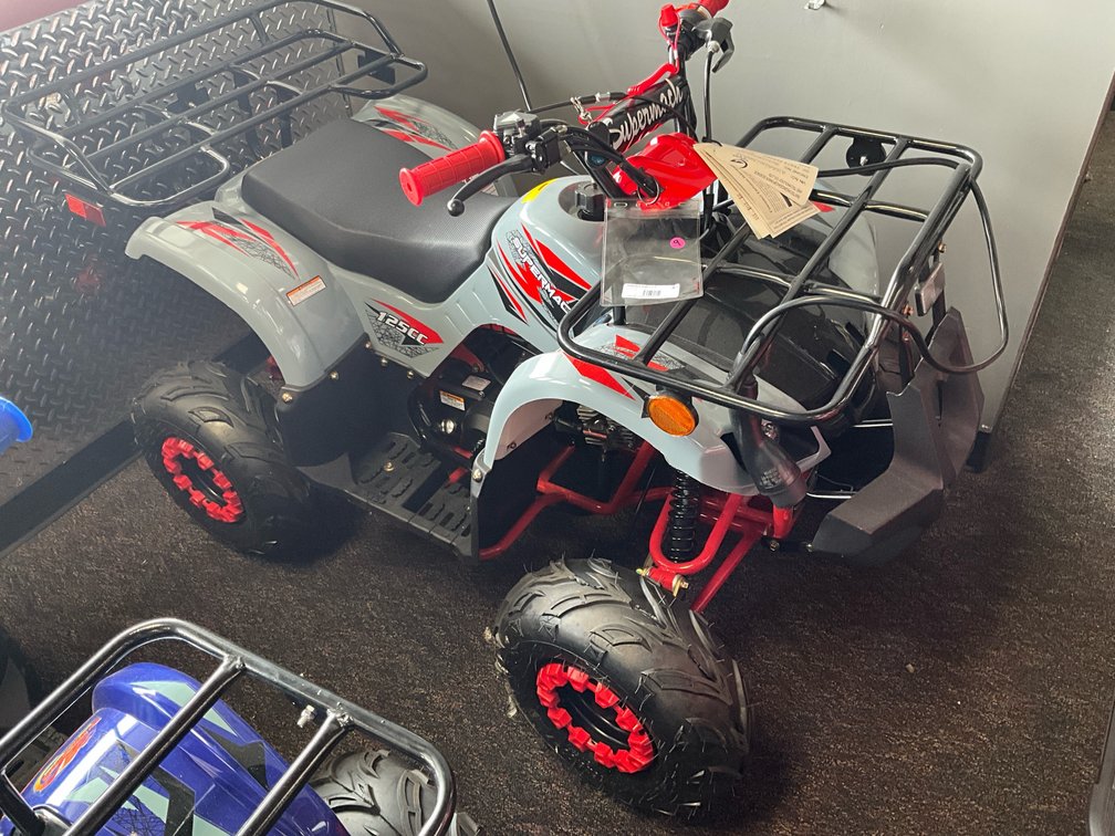 SuperMach 125cc ATV Gray