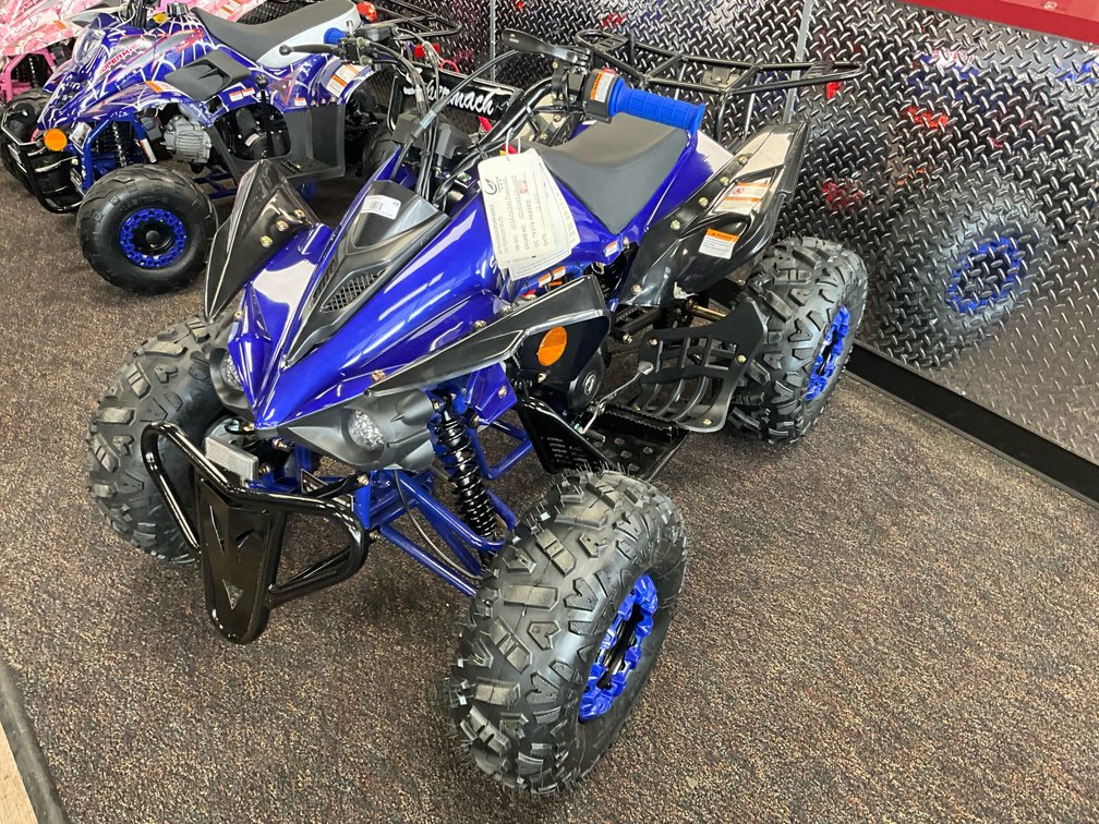 SuperMach 125cc ATV Blue