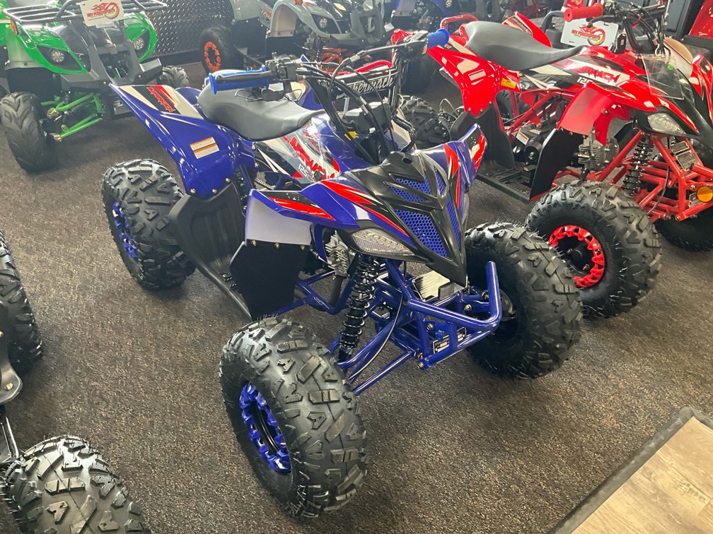 SuperMach 125cc ATV Blue
