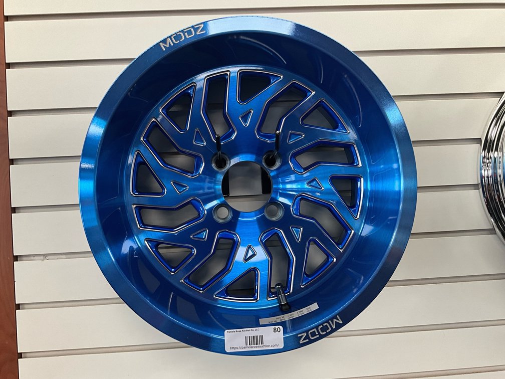 MODZ Golf Cart Rim Blue