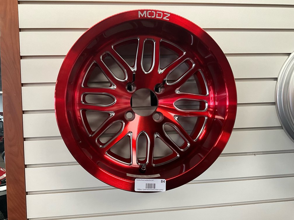 MODZ Golf Cart Rim Red