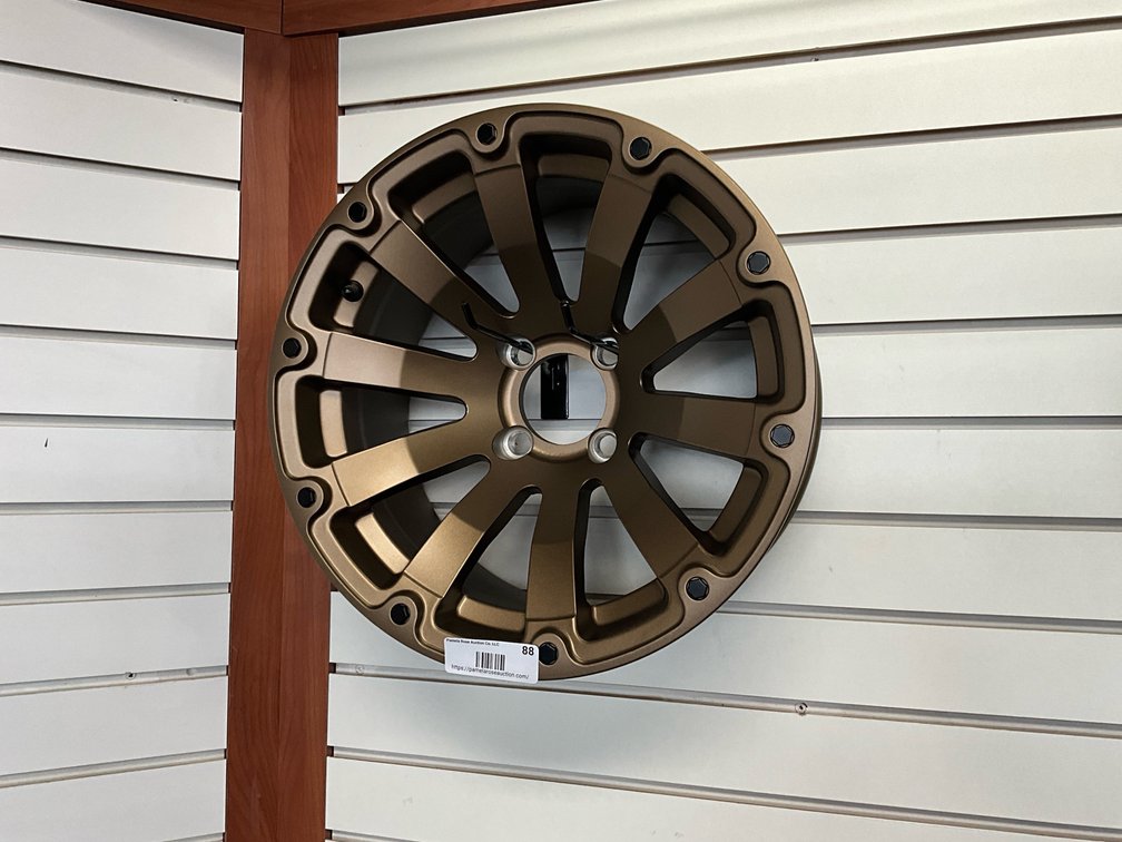 MODZ Golf Cart Rim Brass