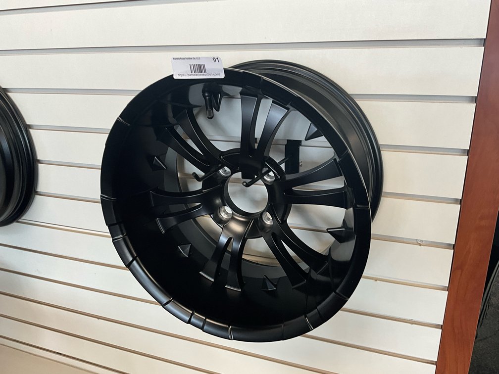 MODZ Golf Cart Rim Black