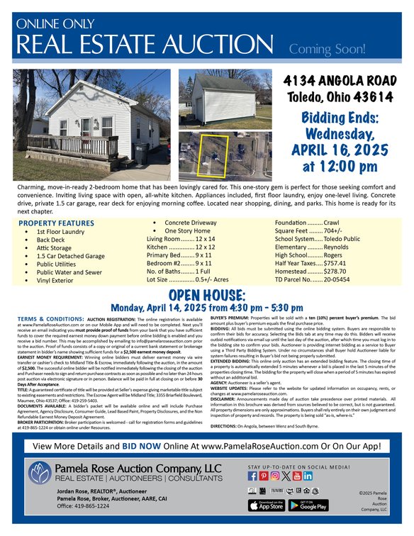 Image for 4134 Angola Road, Toledo, Ohio 43615