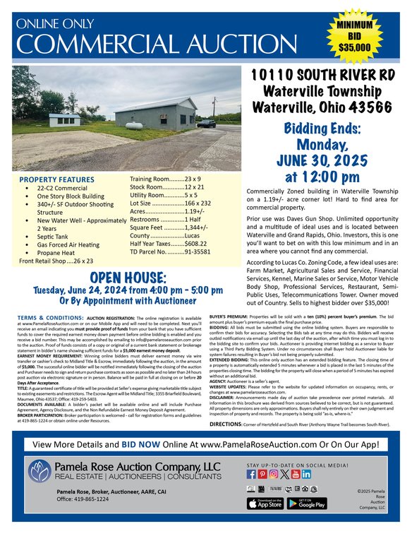 Image for 10110 South River Road, Waterville, Ohio 43566