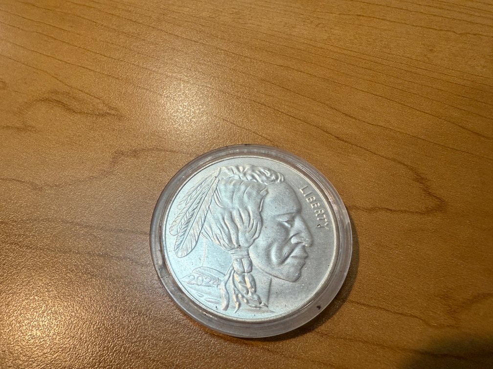 2024 Liberty Buffalo Nickel 1 Oz Silver