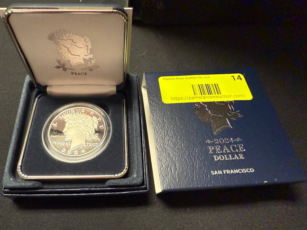 2024 United States Mint Peace Dollar San Francisco Silver