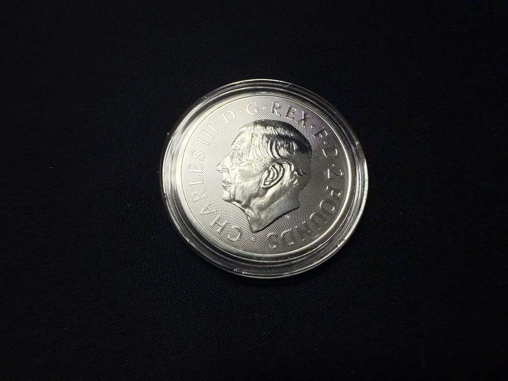2024 Liberty & Britannia With Charles III, An International Collaboration With The Royal Mint Silver Medal, 1 Oz Silver