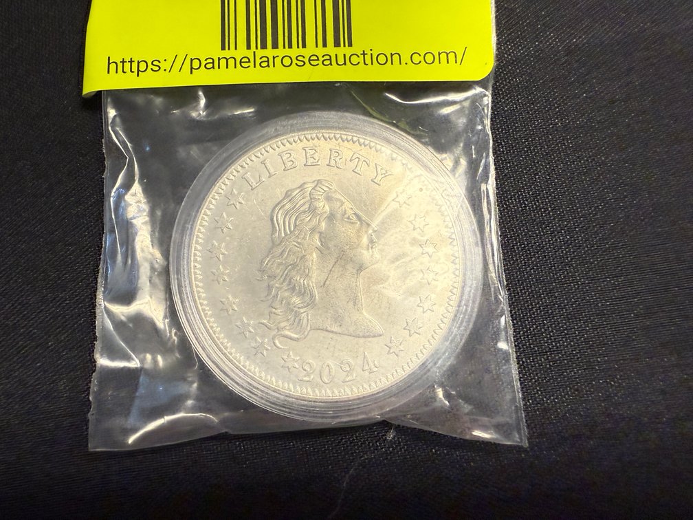 2024 Liberty Flowing Hair 1 Oz Silver