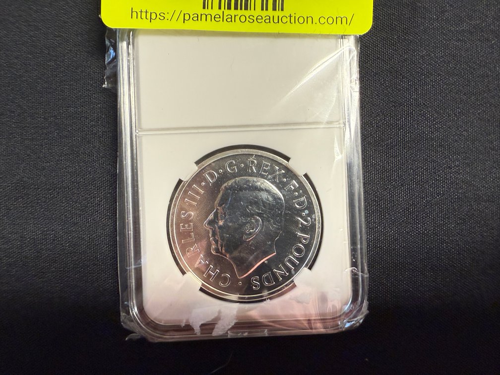 2024 Liberty & Britannia With Charles III, An International Collaboration With The Royal Mint Silver Medal 1 Oz