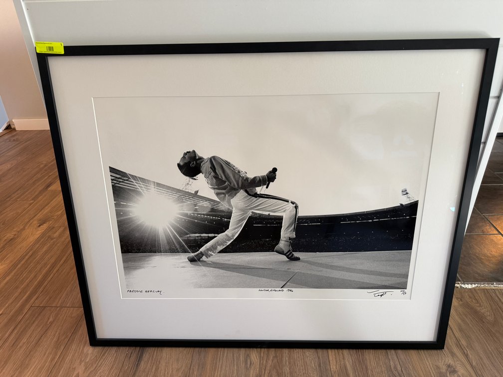 Freddie Mercury, Magic Tour Wembley Stadium, 1986 London, England
