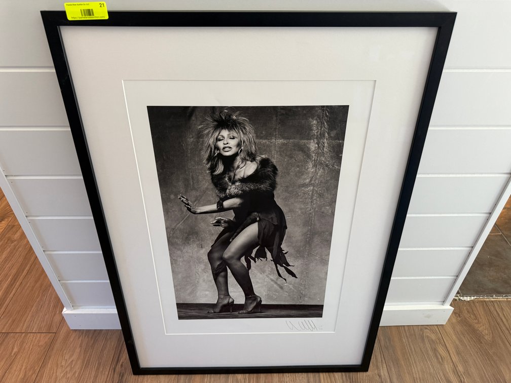 Tina Turner 1983 Los Angeles CA