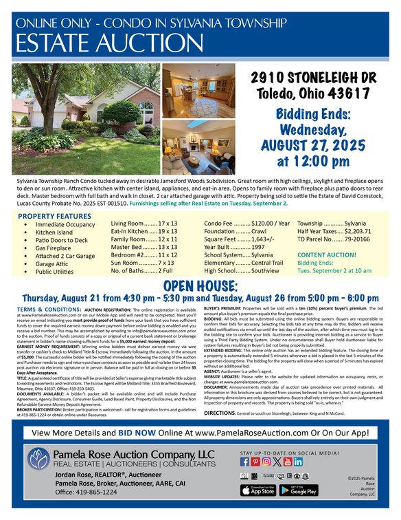 Image for 2910 Stoneleigh Drive, Toledo, Ohio 43617