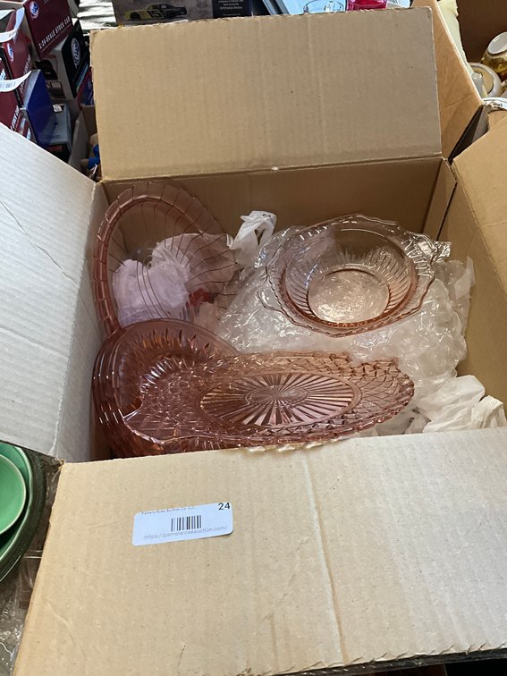 Pink Glassware