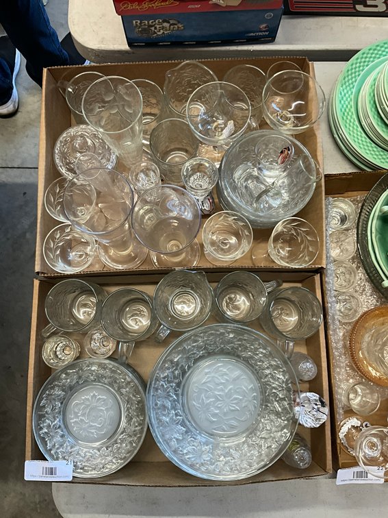 Assorted Glassware