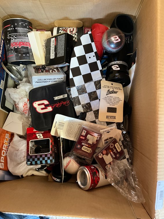 Assorted Dale Earnhardt/Jr Collectibles