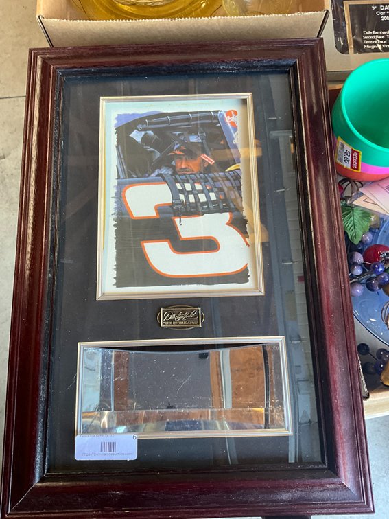 Dale Earnhardt "The Intimidator" Framed Print