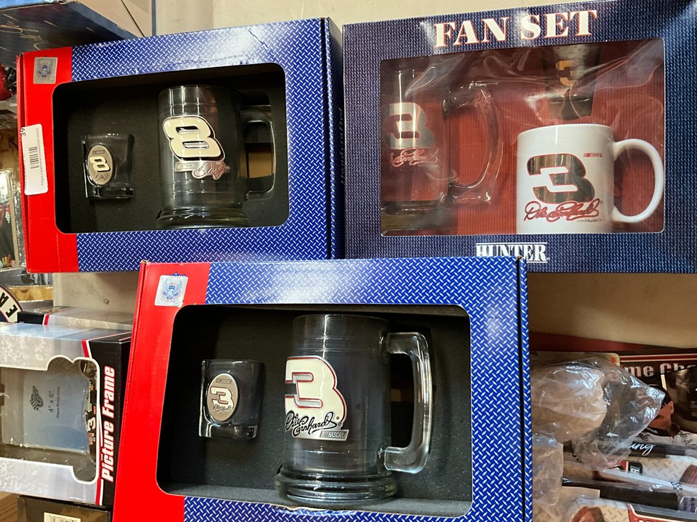 Dale Earnhardt/Jr Mugs & Shot Glasses