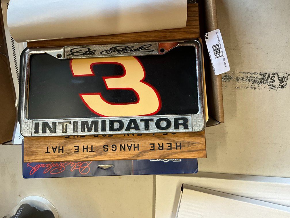 Dale Earnhardt Collectibles, Posters, License Plates
